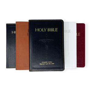 Fireside Bibles with Engraved Covers