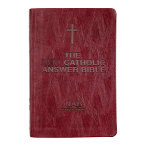Fireside Catholic Publishing The New Catholic Answer Bible Librosario® Large Print Holy Bible